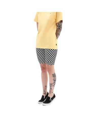VANS OFF THE WALL LEGGINGS CORTI BIANCHI FLYING V VN0A7PNE56M1 BLANCO