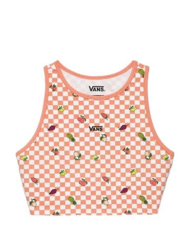 VANS OFF THE WALL LONGLINE RACERBACK VN00073RBM51 ARANCIONE NARANJA