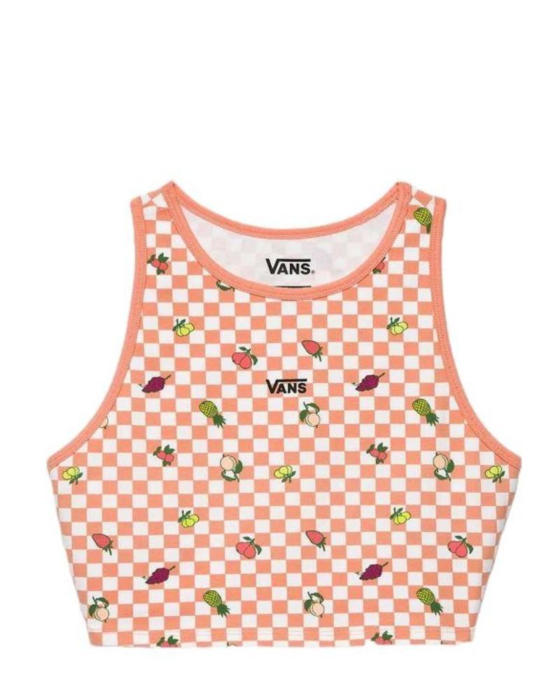 VANS OFF THE WALL LONGLINE RACERBACK VN00073RBM51 ARANCIONE NARANJA