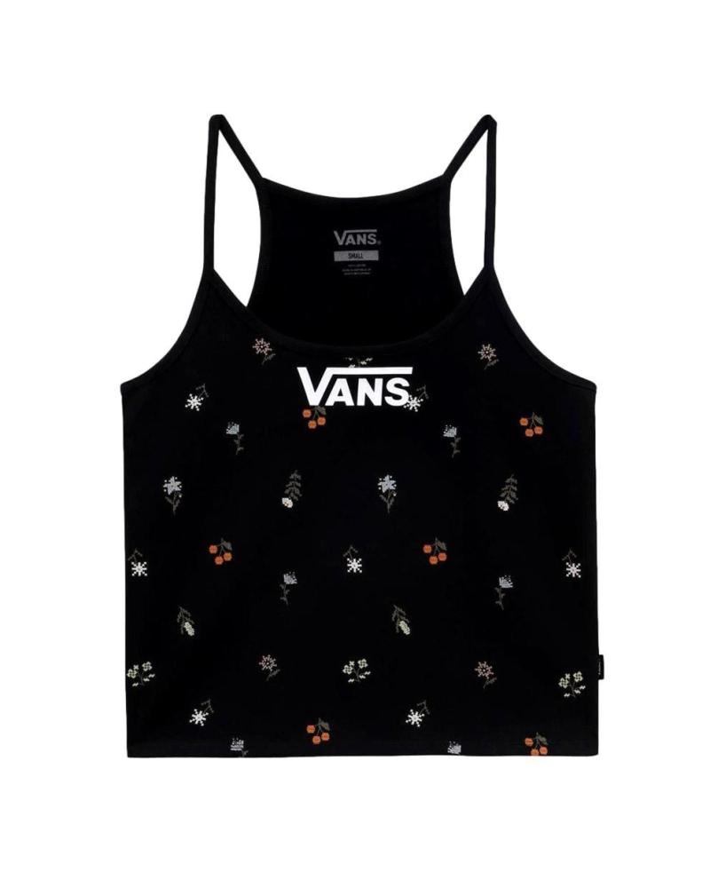 VANS OFF THE WALL MICRO DISTY HALTER VN0003M6BLK1 NERA NEGRO