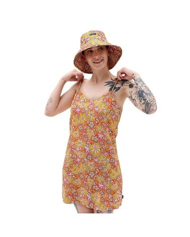 VESTIDO VANS RESORT FLORAL VN00046NBM5 MULTICOLOR MULTICOLOR