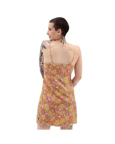 VESTIDO VANS RESORT FLORAL VN00046NBM5 MULTICOLOR MULTICOLOR