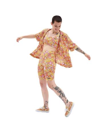 Início-VANS-OFF-THE-WALL-LEGGINGS-CORTOS-VANS-ESTAMPADOS-FLYING-V-VN0A7PNEBM51-NARANJA