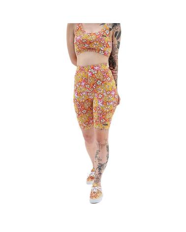 Início-VANS-OFF-THE-WALL-LEGGINGS-CORTOS-VANS-ESTAMPADOS-FLYING-V-VN0A7PNEBM51-NARANJA