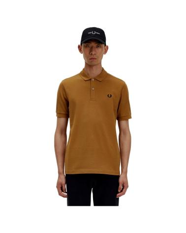 POLO FRED PERRY M6000 CASTANHO MARRóN