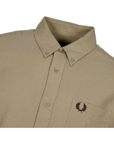 CAMICIA OXFORD FRED PERRY M5503 GRIGIA GRIS