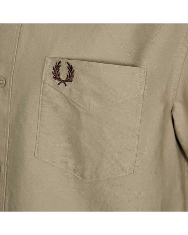 CAMICIA OXFORD FRED PERRY M5503 GRIGIA GRIS