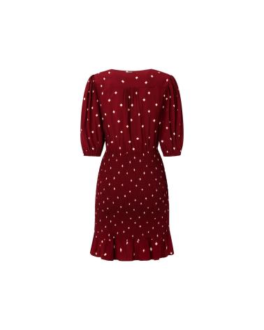 PEPE JEANS VESTITO CORTO PL953363 ROSSO ROJO