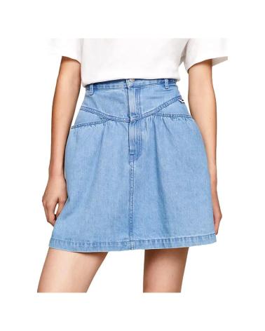 Inizio-TOMMY-JEANS-FALDA-MUJER-VAQUERA-DW0DW17440-AZUL