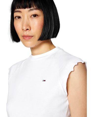 CAMISETA TOMMY JEANS BABYLOCK BLANCA DW0DW17384 BLANCO