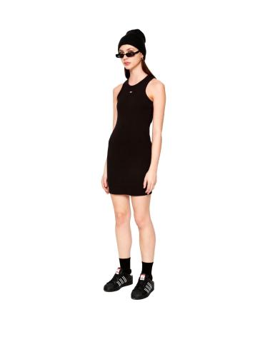 TOMMY JEANS ESSENTIAL BODYCON DRESS DW0DW17406 BLACK NEGRO