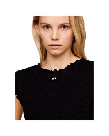 Inicio-TOMMY-JEANS-CAMISETA-ESSENTIAL-CON-FRUNCIDO-DW0DW17888-NEGRO