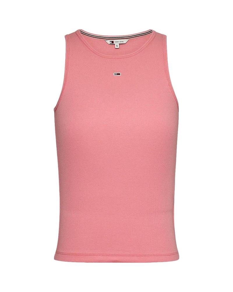 TOMMY JEANS ESSENTIAL TRÄGERTOP DW0DW17382 ROSA ROSA