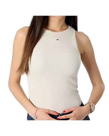 TOMMY JEANS ESSENTIAL TRÄGERTOP DW0DW18382 BEIGE BEIGE