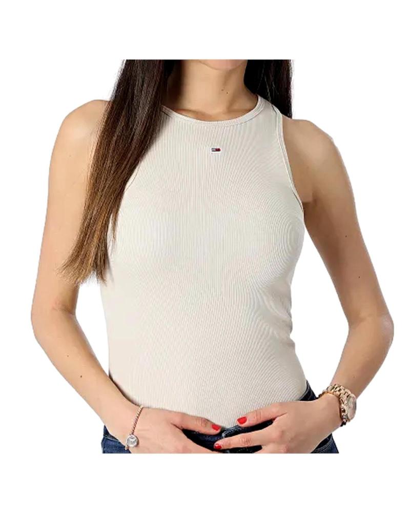 TOMMY JEANS ESSENTIAL TRÄGERTOP DW0DW18382 BEIGE BEIGE