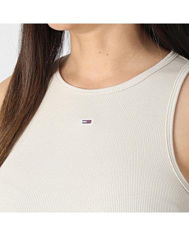 TOMMY JEANS ESSENTIAL TRÄGERTOP DW0DW18382 BEIGE BEIGE