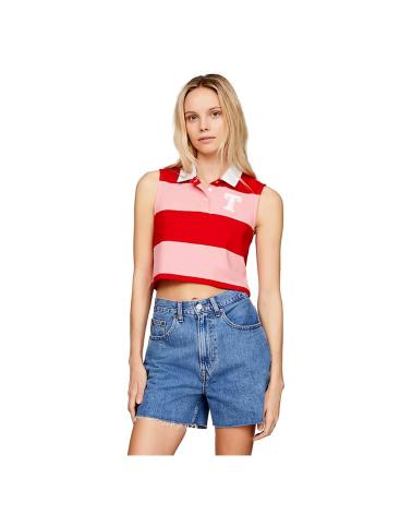 Home-TOMMY-JEANS-POLO-LETTERMAN-SIN-MANGAS-DW0DW17764-ROJO