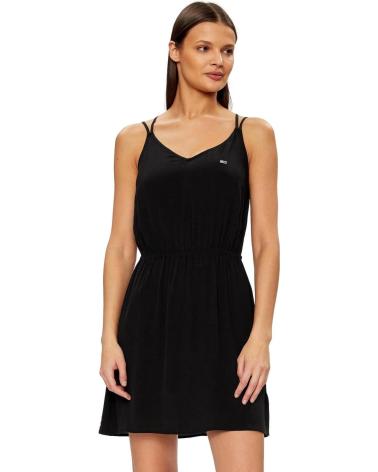 TOMMY JEANS VESTIDO MUJER ESSENTIAL STRAPPY DW0DW17936 NEGRO