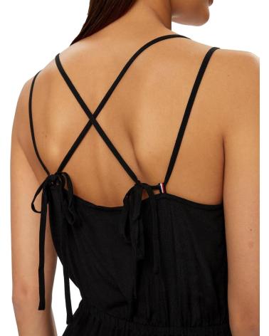 TOMMY JEANS VESTIDO MUJER ESSENTIAL STRAPPY DW0DW17936 NEGRO