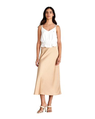 TOMMY JEANS ESSENTIAL STRAPPY TOP DW0DW17802 WHITE BLANCO