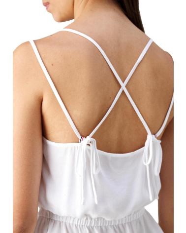 TOMMY JEANS ESSENTIAL STRAPPY TOP DW0DW17802 WHITE BLANCO