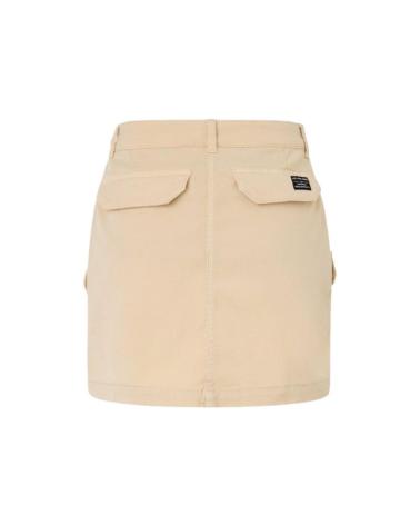 FALDA CORTA PEPE JEANS TARA BEIGE PL901102 BEIGE