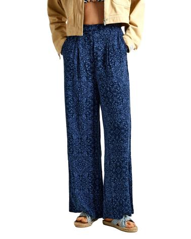 Accueil-PEPE-JEANS-PANTALON-MUJER-COLETTE-PRINT-PL211745-AZUL