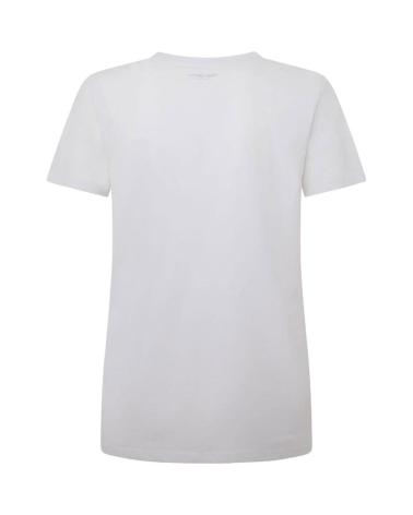 T-SHIRT PEPE JEANS LORETTE PL505827 BLANC BLANCO