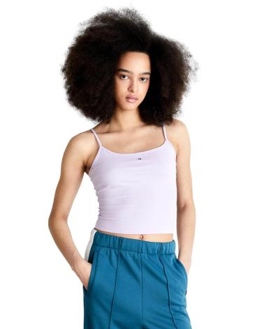 Início-TOMMY-JEANS-TOP-MUJER-ESSENTIAL-DW0DW17381-MORADO