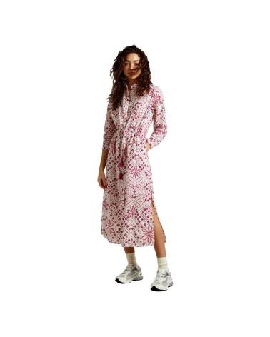 VESTIDO LARGO PEPE JEANS PAZ PL953515 ROSA ROSA