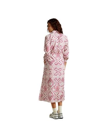 VESTIDO LARGO PEPE JEANS PAZ PL953515 ROSA ROSA