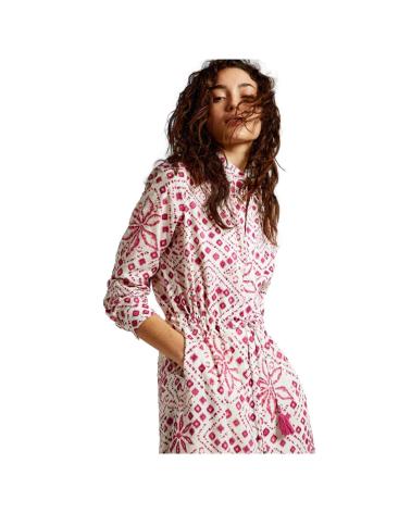 VESTIDO LARGO PEPE JEANS PAZ PL953515 ROSA ROSA