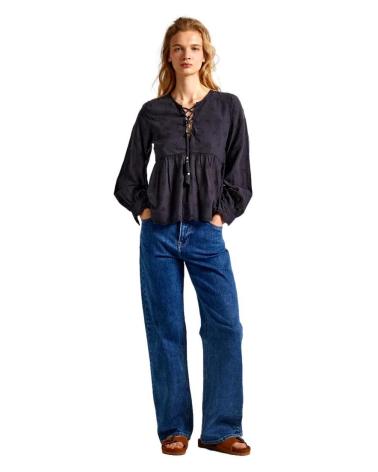 PEPE JEANS CAMICIA DANAE PL304816 NERA NEGRO