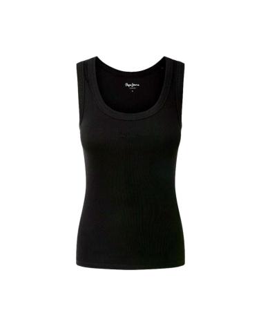 PEPE JEANS DÉBARDEUR SLIM FIT LANE NOIR - PL505854 NEGRO
