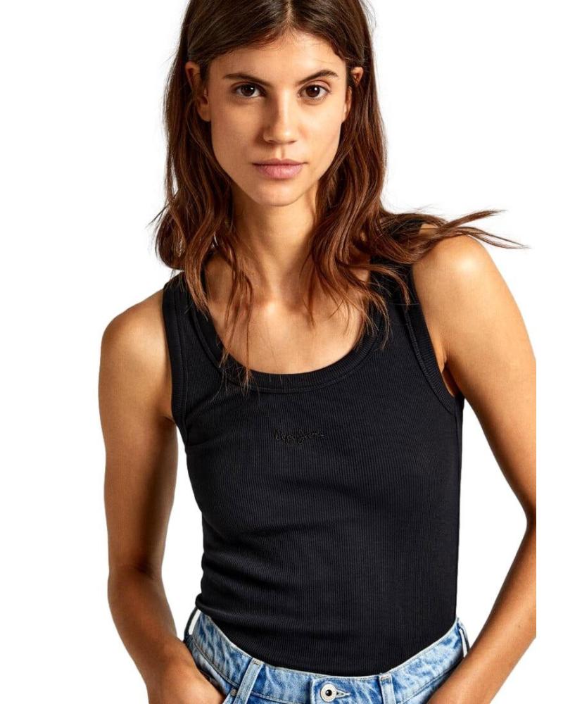 PEPE JEANS DÉBARDEUR SLIM FIT LANE NOIR - PL505854 NEGRO