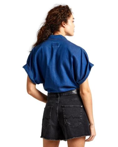 PEPE JEANS DENIM SHIRT MOANA BLUE PL304838 AZUL