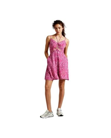 VESTIDO CORTO ESTAMPADO PEPE JEANS DENISE PL953499 ROSA ROSA