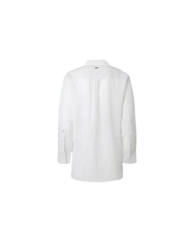 PEPE JEANS POLLY PL304804 WHITE SHIRT BLANCO