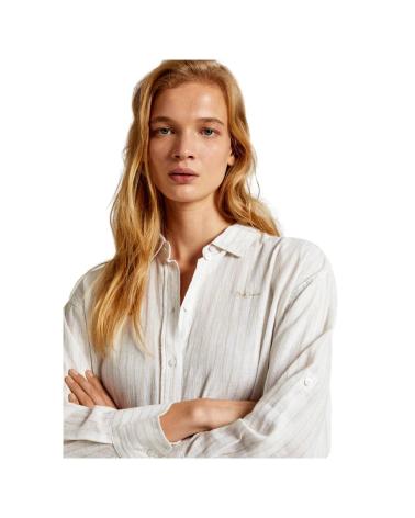 PEPE JEANS POLLY PL304804 WHITE SHIRT BLANCO