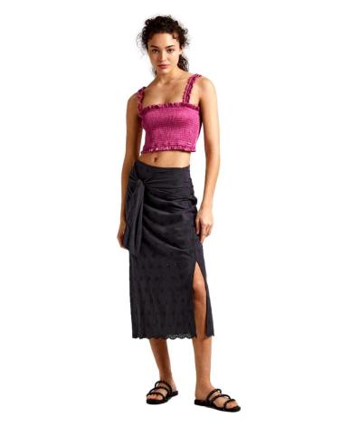 FALDA MIDI PEPE JEANS DARLENE PL901105 GRIS GRIS