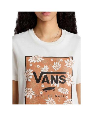 VANS OFF THE WALL TROPIC FILL FLORAL T-SHIRT BEIGE BEIGE