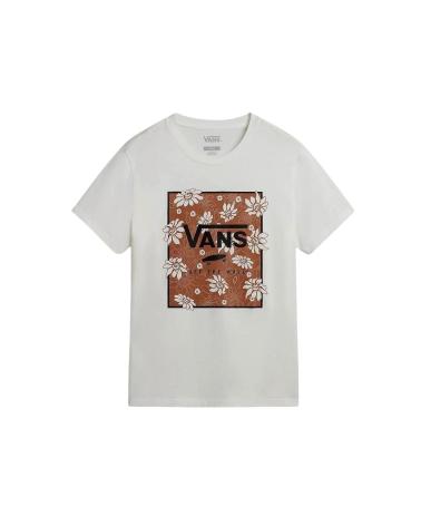 VANS OFF THE WALL TROPIC FILL FLORAL T-SHIRT BEIGE BEIGE