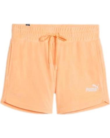 PUMA SHORTS ESS ELEVATED NARANJA