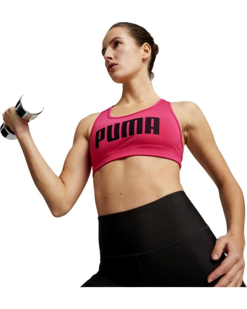 SUTIÃ ESPORTIVO PUMA RUNNING 4 KEEPS ROSA ROSA