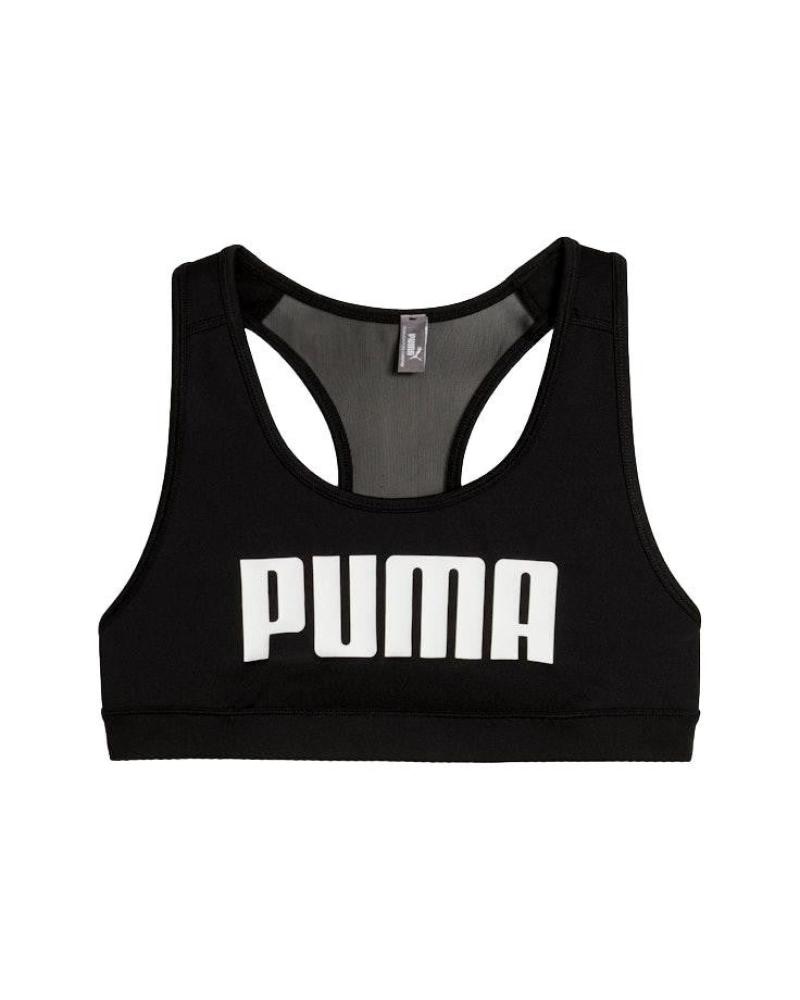 SUTIÃ ESPORTIVO PUMA 4 KEEPS PRETO NEGRO