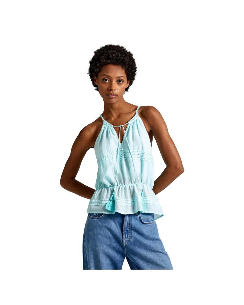 TOP PEPE JEANS DAISY PL304821 BLU AZUL