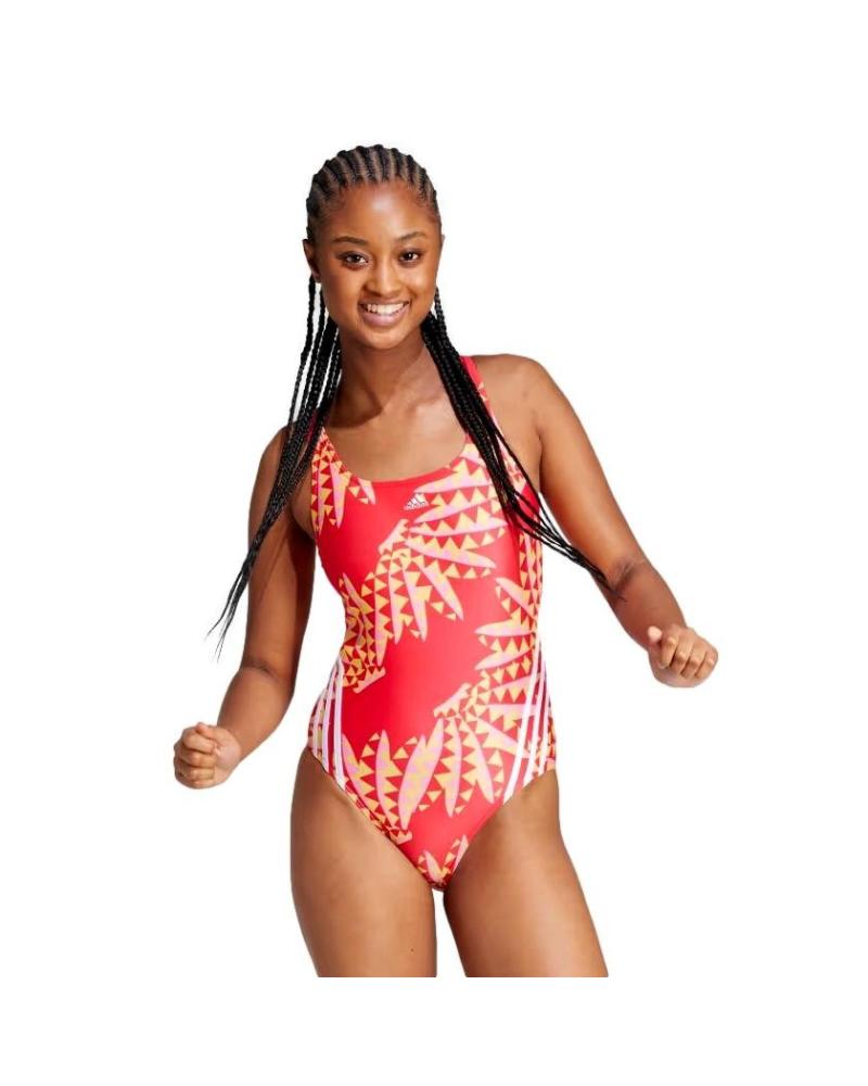 COSTUME DA BAGNO ADIDAS IT8584 ROSSO ROJO
