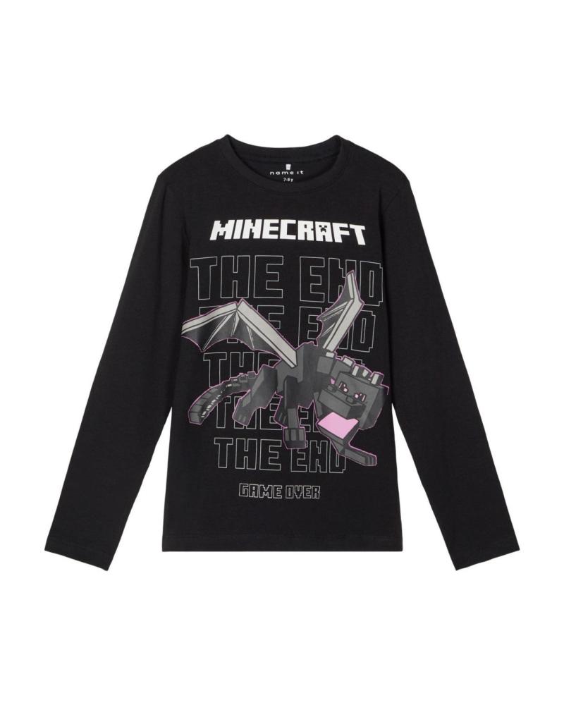 T-SHIRT NERA NAME IT MINECRAFT 13184759 NEGRO