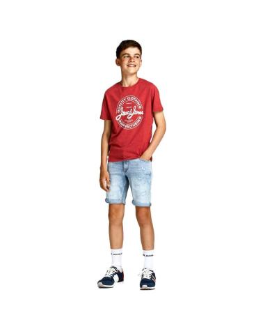Accueil-JACK-AND-JONES-CAMISETA-ROJA-NINO-JACK-JONES-12190512-ROJO