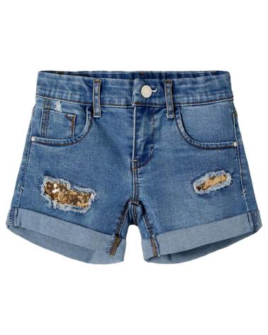 PANTALÓN CORTO VAQUERO NAME IT AZUL PARA NIÑA - MODELO 13185449 AZUL